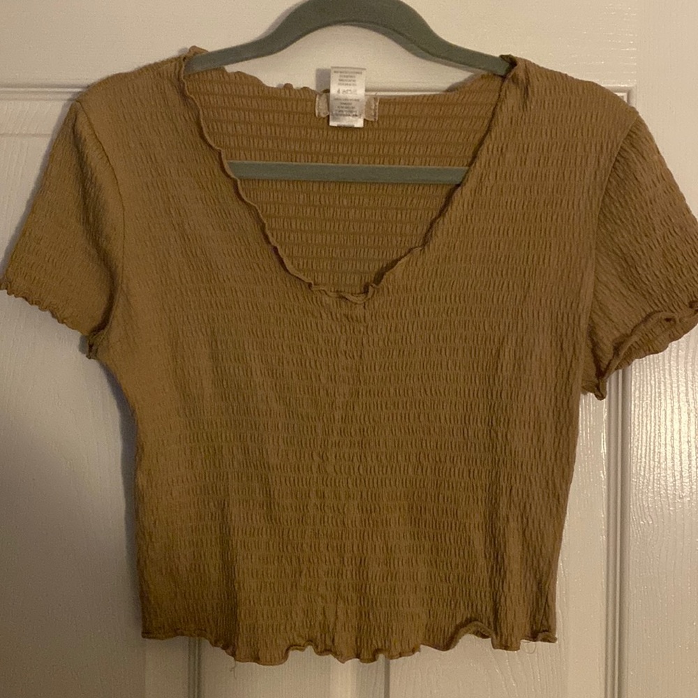 Altar’d State Brown Crop Top